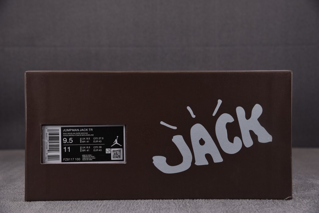 Sneakers Travis Scott x Joran Executive The Check фото 6