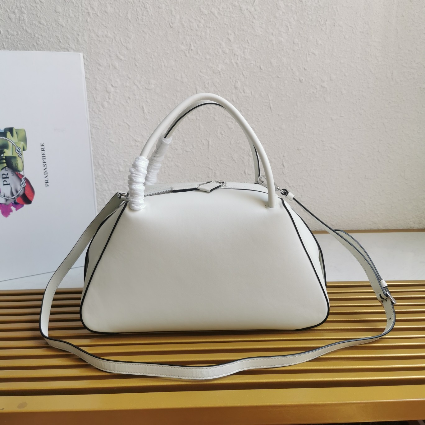 A bag 31 cm, natural leather фото 4