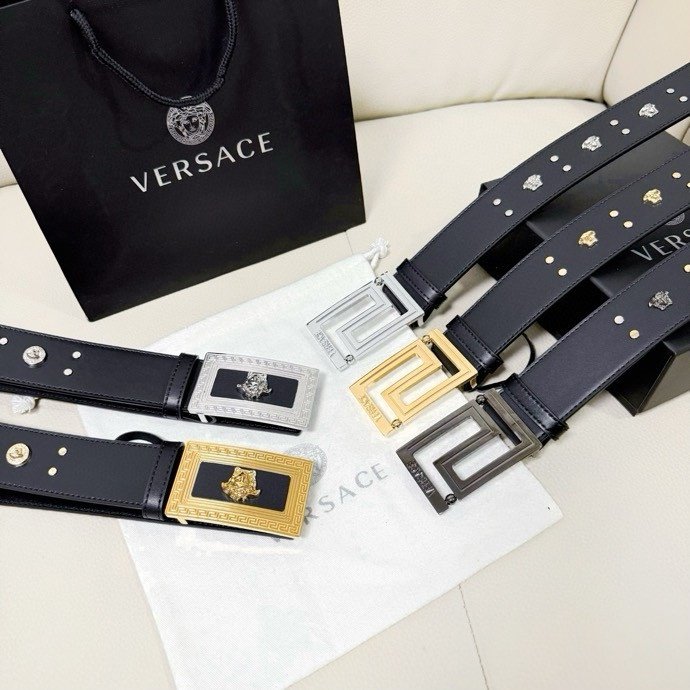 Belt leather 40 mm фото 8