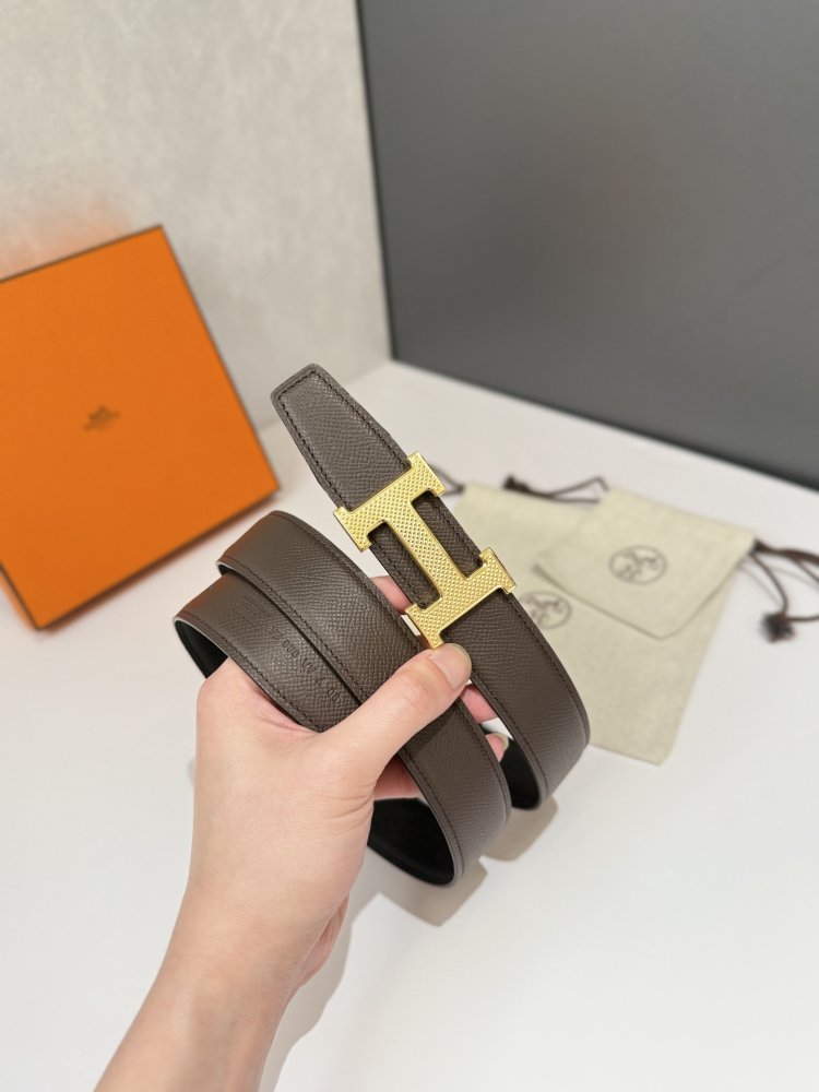 Ремень кожаный 32 мм фото 4