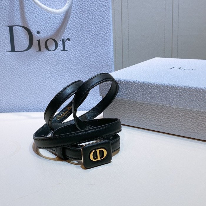 Ремень женский Dior Bobby 1.2 см фото 2