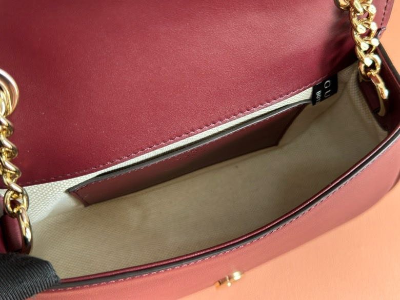 Сумка GG Blondie 21 см фото 9