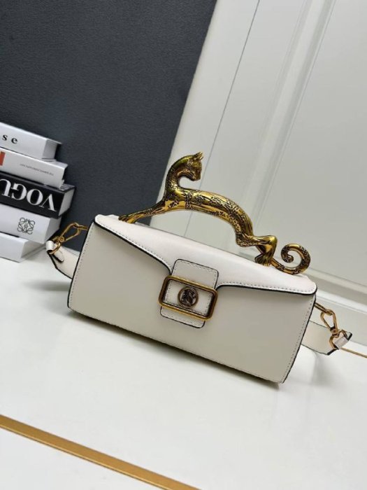 Сумка LANVIN Pencil Cat 27 см кожаная