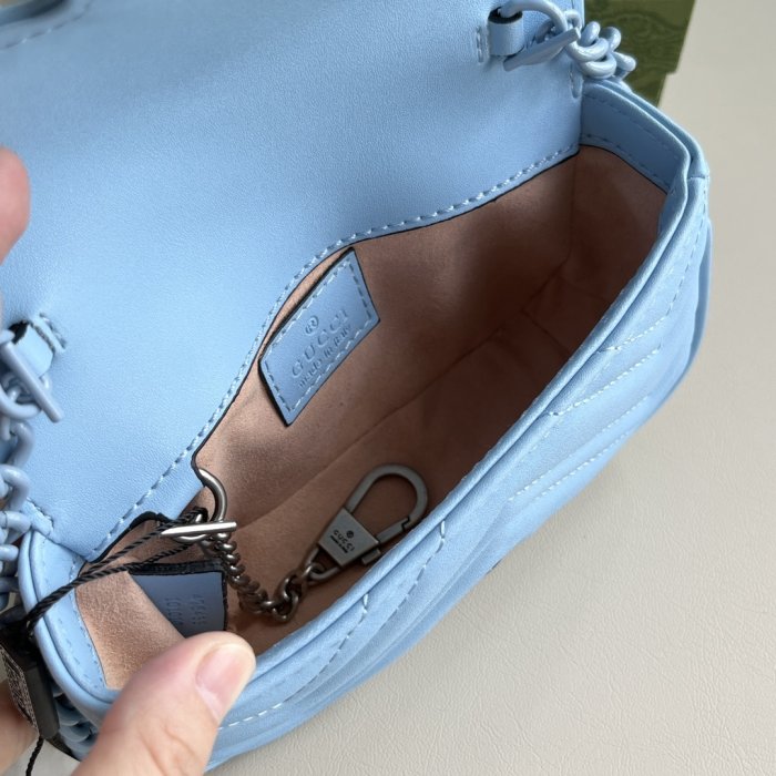 Сумка женская GG Marmont Mini 16 см фото 7