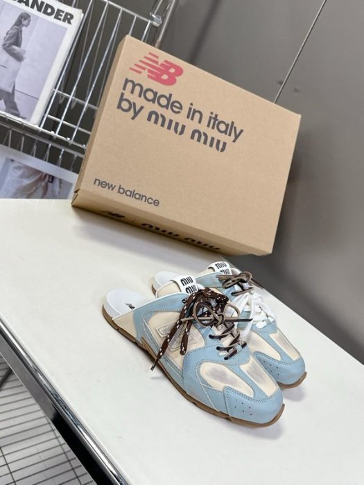 Мюли women's Miu Miu x New Balance фото 2