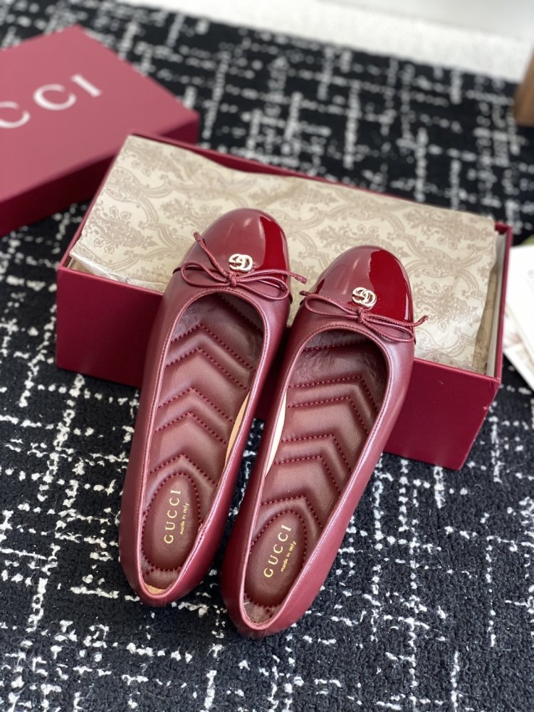 Ballet shoes leather фото 4