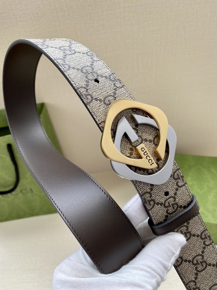 Belt leather 40 mm фото 3