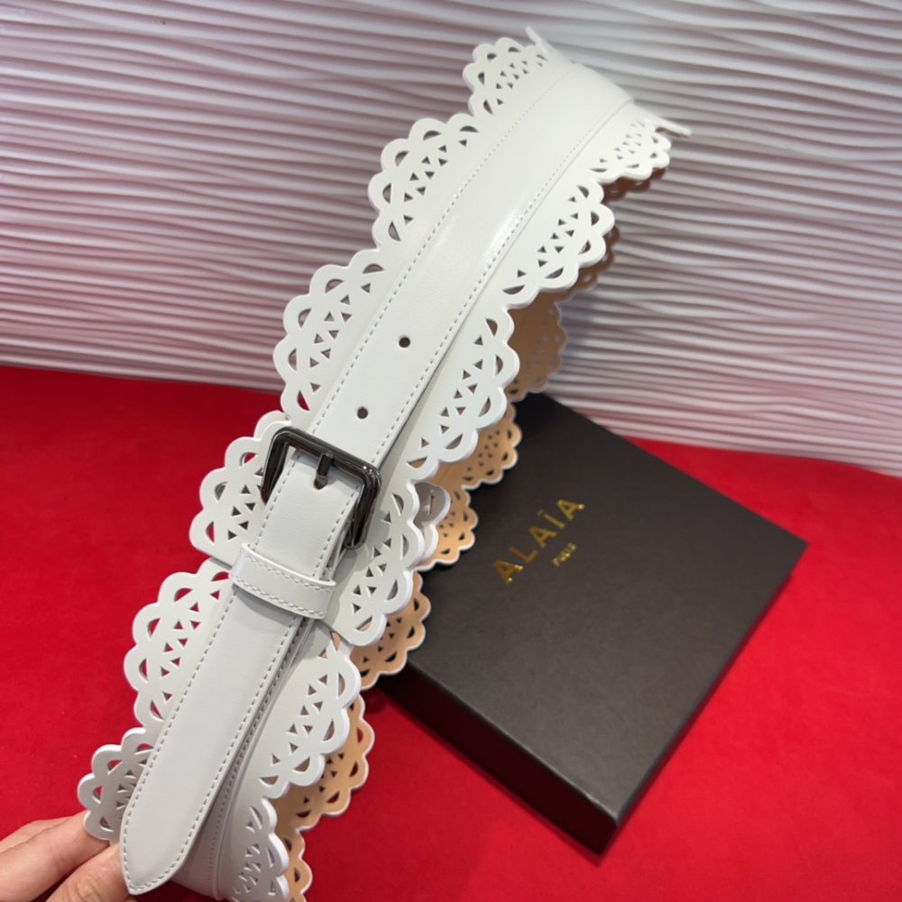 Belt leather 70 mm фото 3