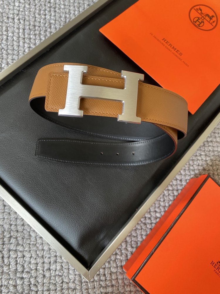 Belt leather 38 mm