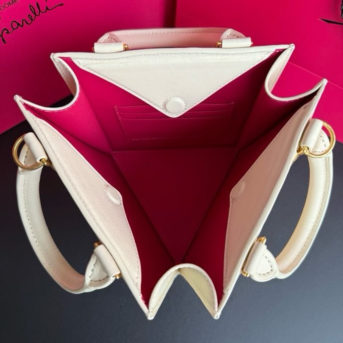 A bag leather women's 15 cm фото 3