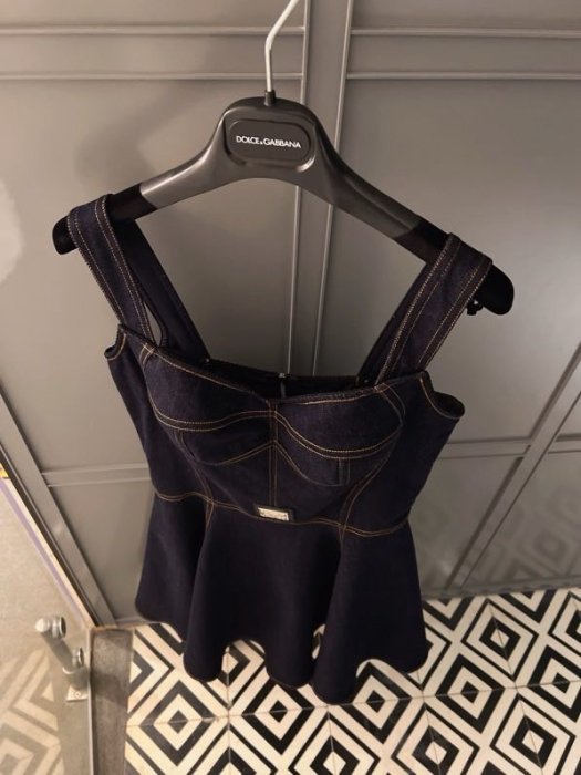 Платье джинсовое - размер L фото 4