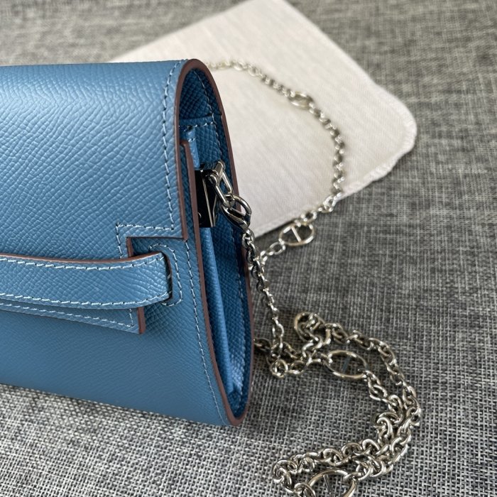 Сумка через плече Kelly шкіряна жіноча 22 см фото 3