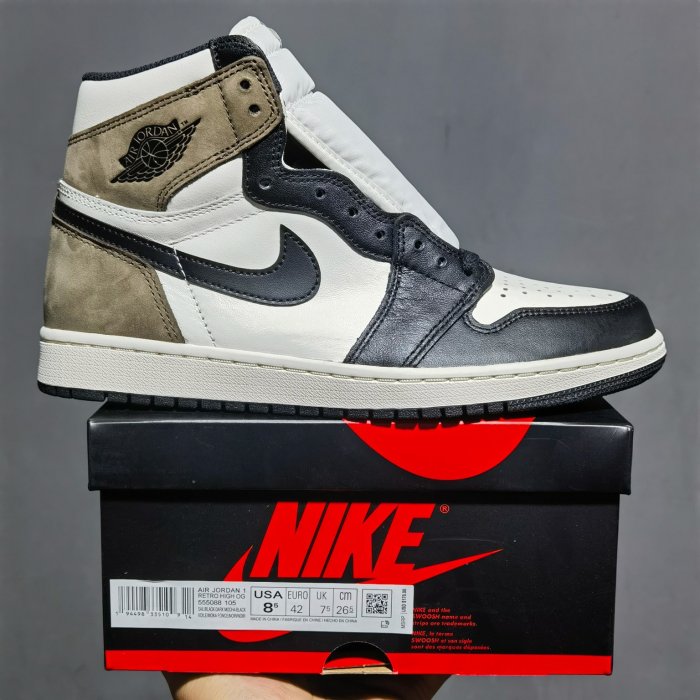 Sneakers Air Jordan1 Dark Mocha AJ1 фото 9