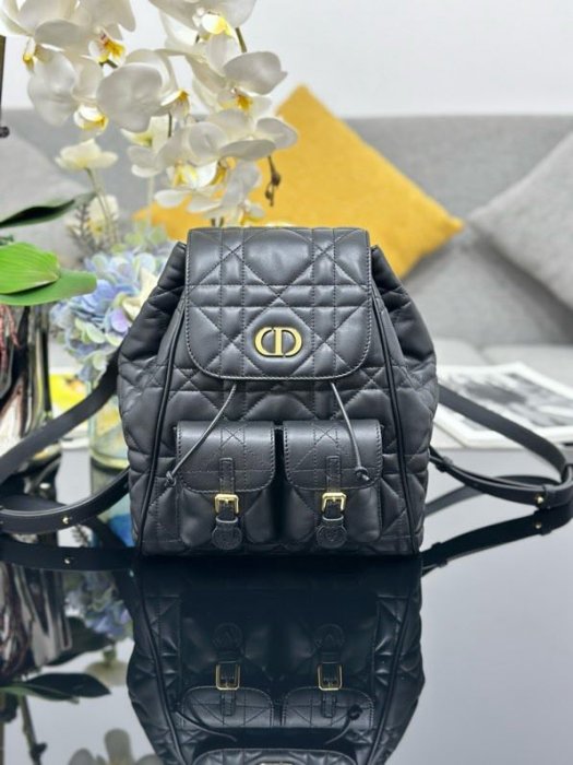 Backpack female Dior Caro 23 cm