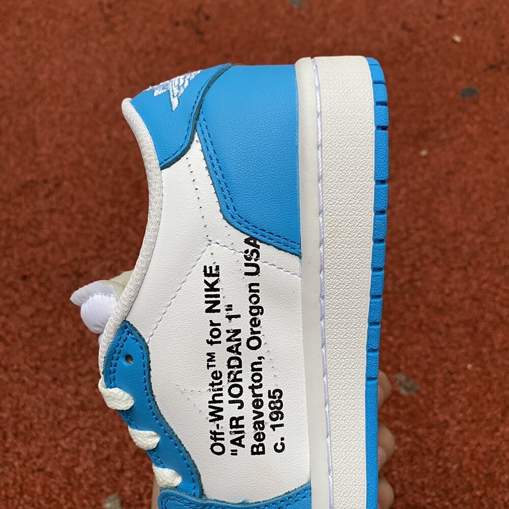 Кросівки Air Jordan 1 Retro High Off-White University Blue AQ0818-148 фото 5