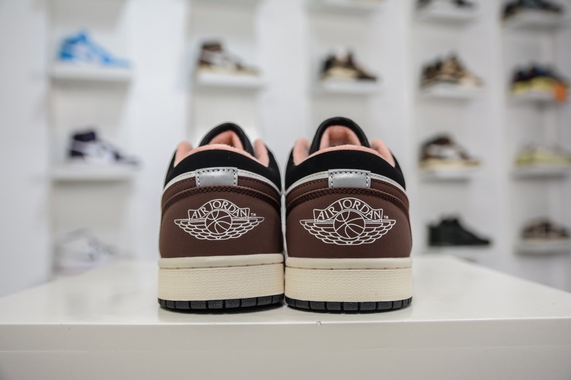 Кроссовки Air Jordan 1 Low Mocha Brown DC6991 200 фото 2