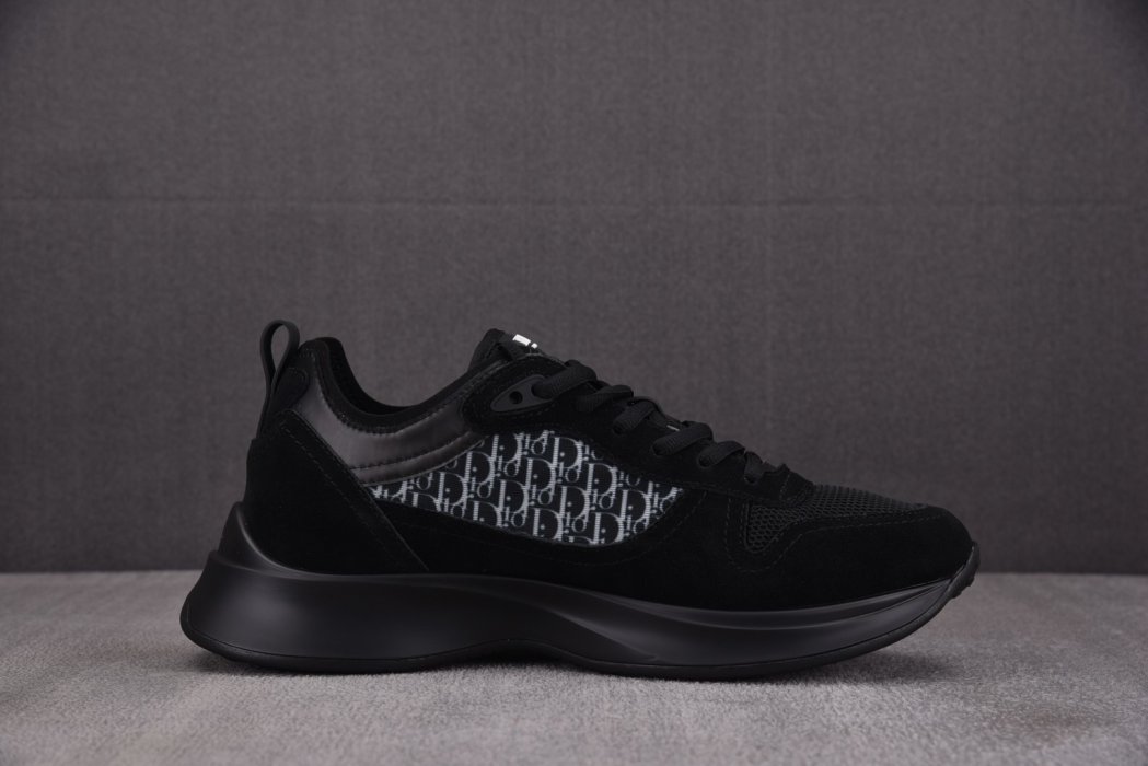 Кроссовки Dior B25 Runner Black фото 2