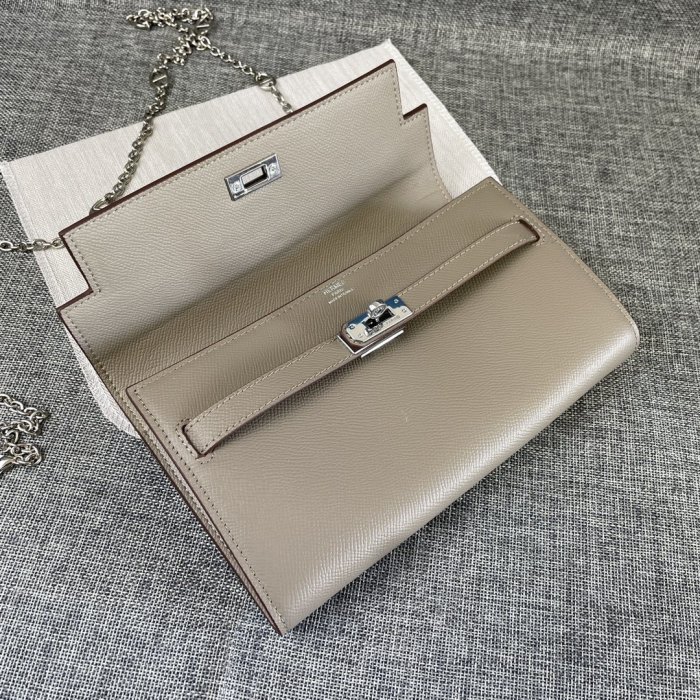 Сумка через плечо Kelly кожаная женская 22 см фото 5