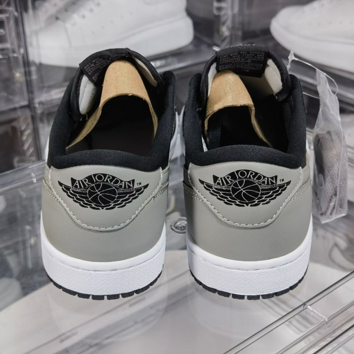 Sneakers Air Jordan 1 Retro Low Black Grey фото 5