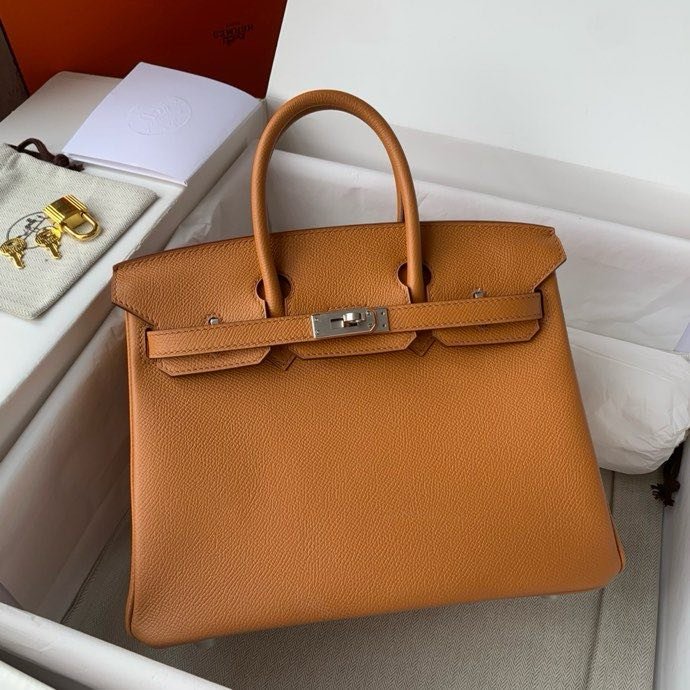 Сумка Birkin 25 см из кожи Epsom фото 4