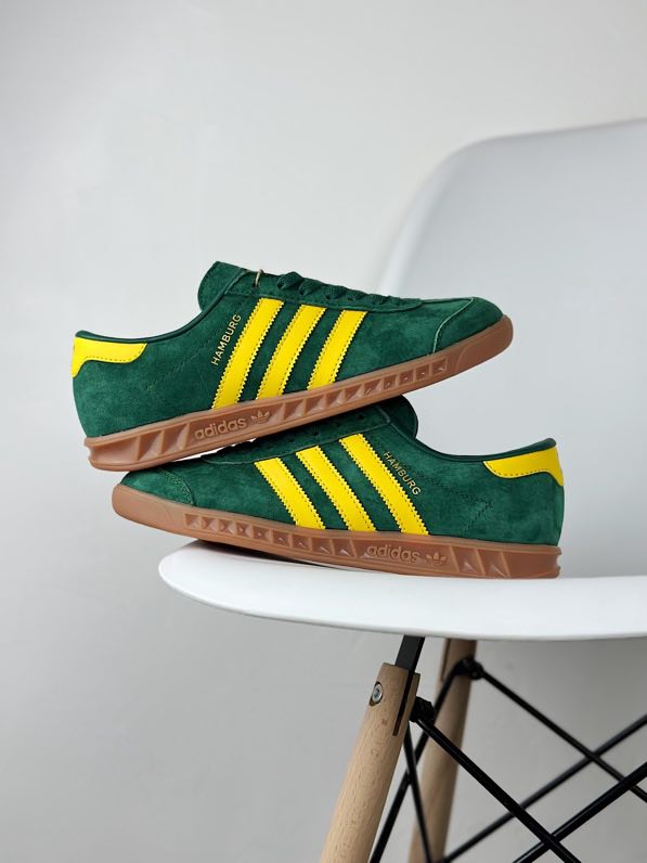 Кроссовки adidas Hamburg Collegiate Green Gold GW5752 фото 2