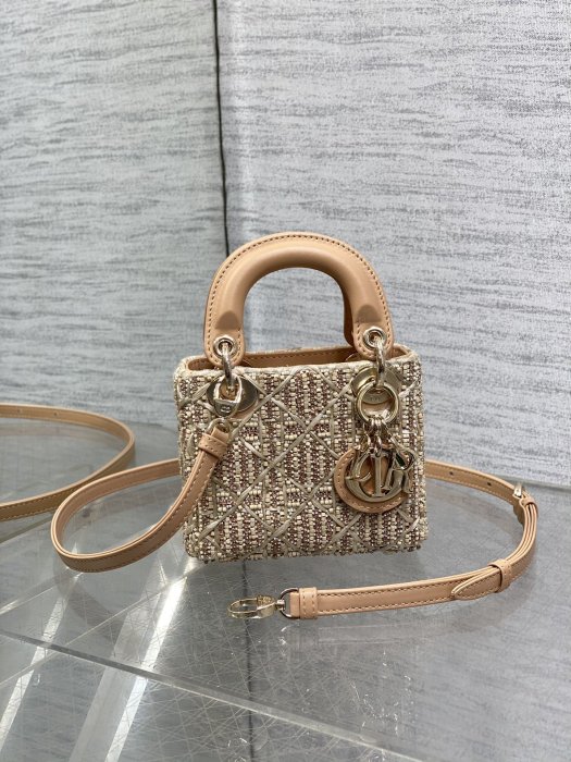 Сумка женская Lady Dior Micro 12 см