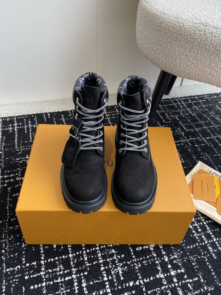 Ботинки женские Louis Vuitton x Timberland