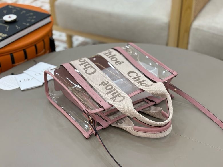 A bag тоут Chloe Woody Holiday Edition 26 cm фото 9