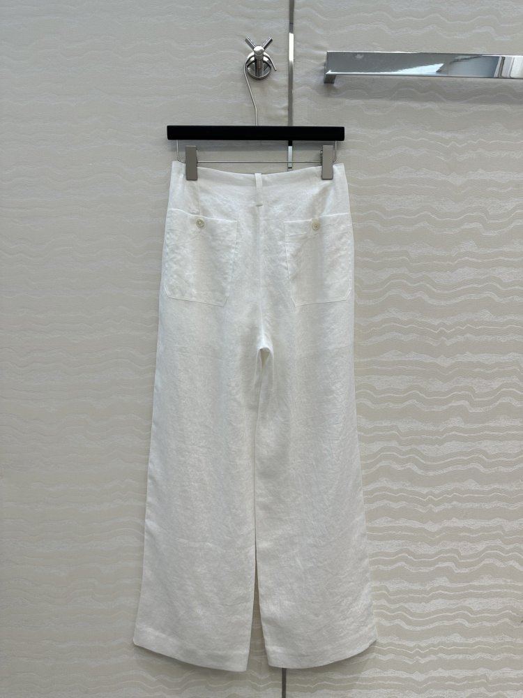 Лляні жіночі брюки фото 8