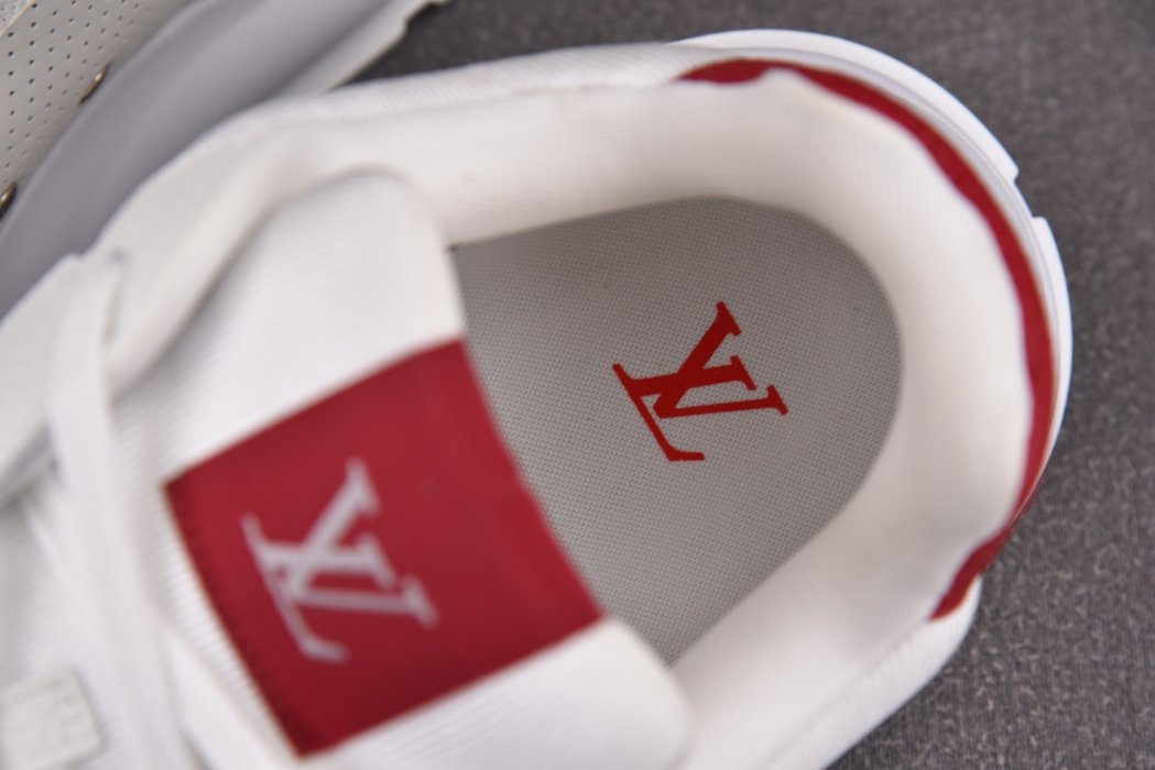 Кроссовки LOUIS VUITTON 2025 Classic White Red фото 10