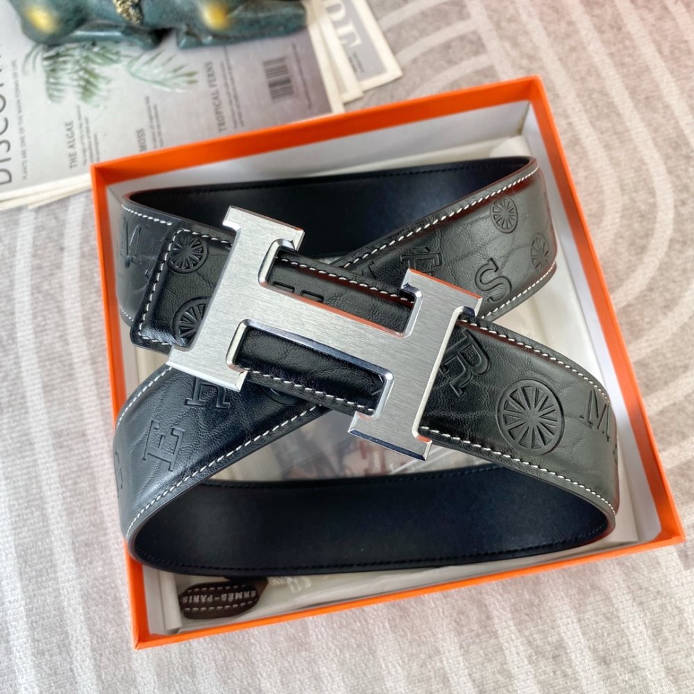 Belt leather 38 mm фото 8