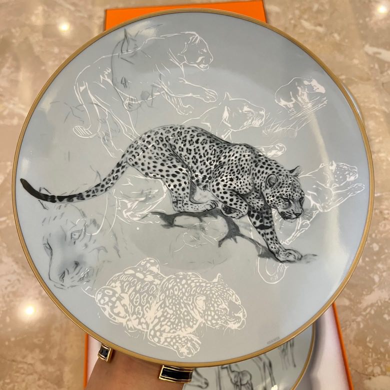 Set porcelain plates Jungle фото 4