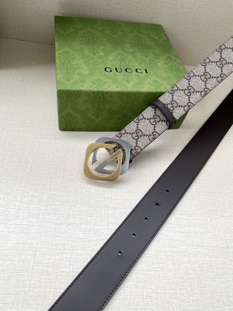 Belt leather 40 mm фото 5