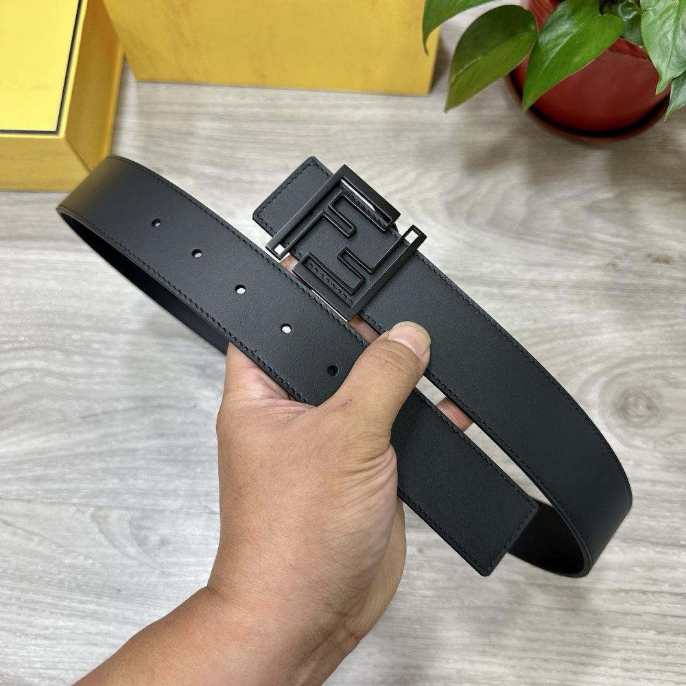 Ремень кожаный 40 мм фото 2