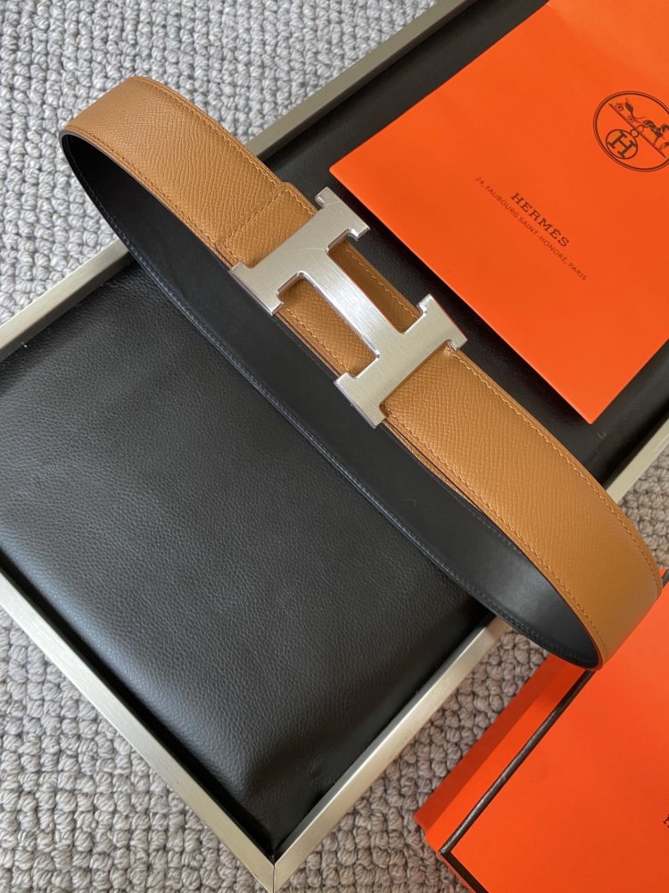 Belt leather 38 mm фото 3