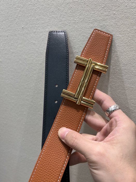 Belt leather 3.8 cm