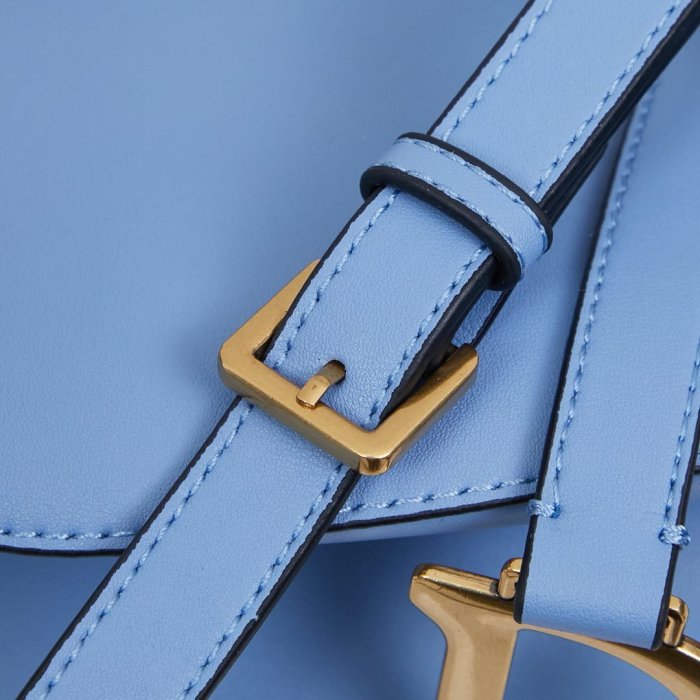 Сумка кожаная женская Dior Saddle 24 см фото 7