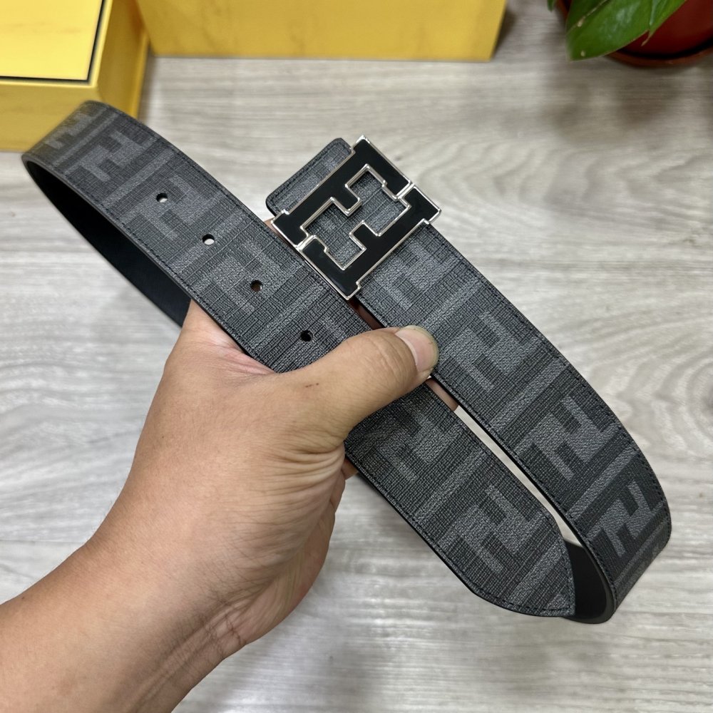 Belt leather 40 mm фото 2