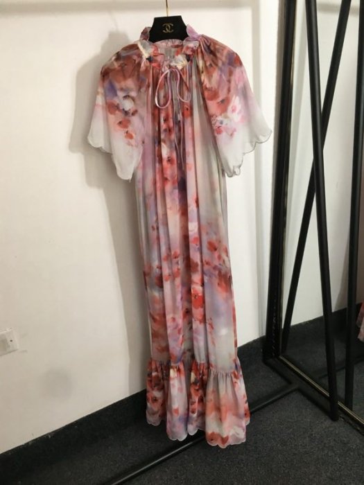 Платье с цветочным принтом фото 4