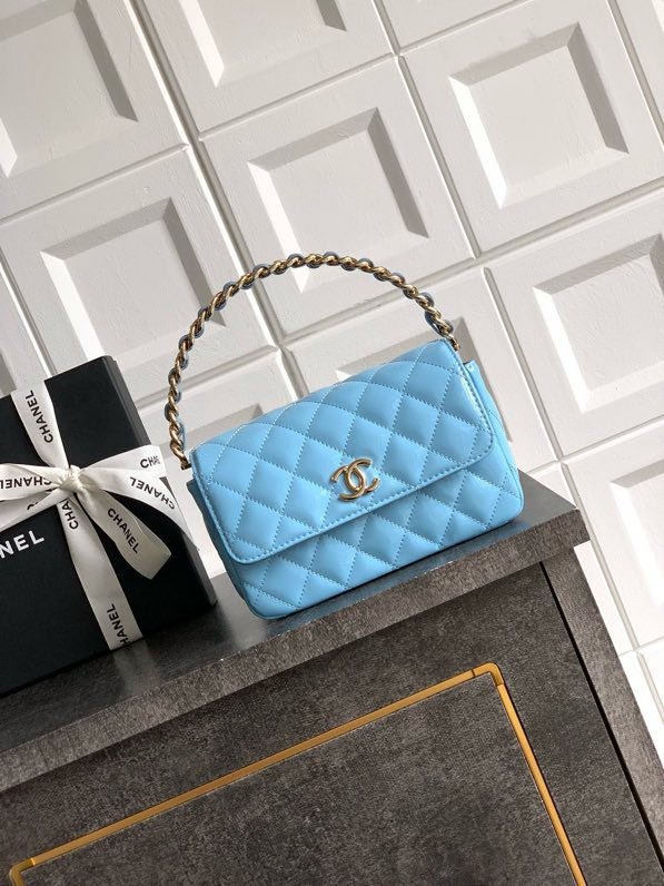 Сумка кожаная CHANEL 25P 18 см