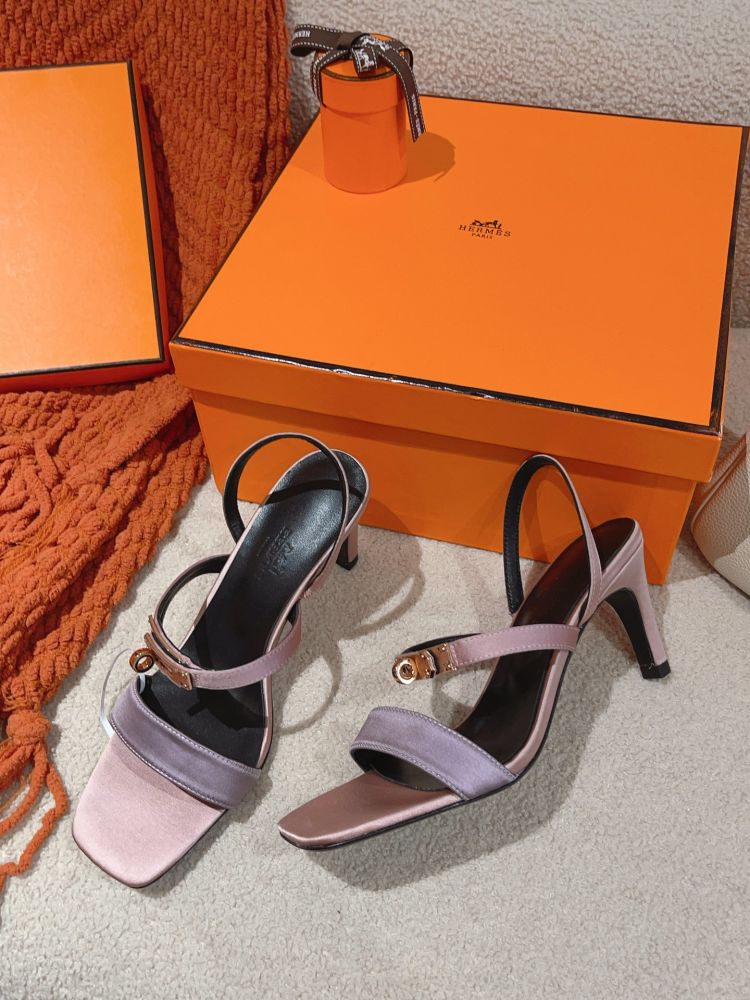 Босоніжки Hermes Glamour на підборах 7.5 см фото 3