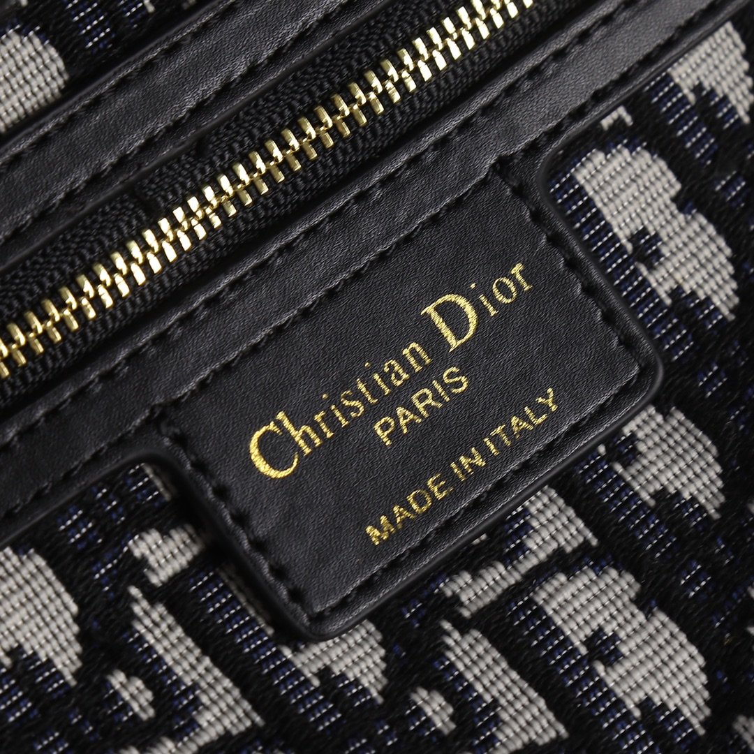 Сумка mini Lady Dior Bag Natural Wicker Oblique 20 см фото 9