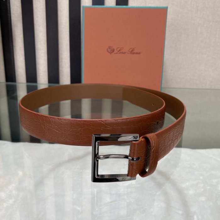 Belt leather 3.5 cm