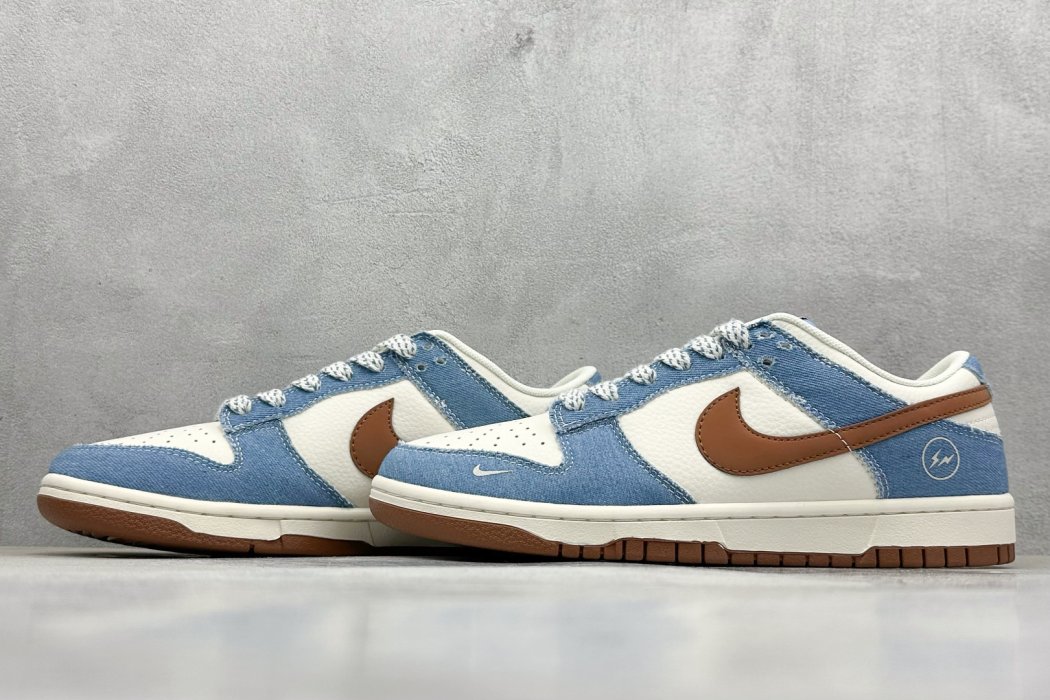 Кроссовки NIKE SB Dunk Low x Fragment Design фото 5