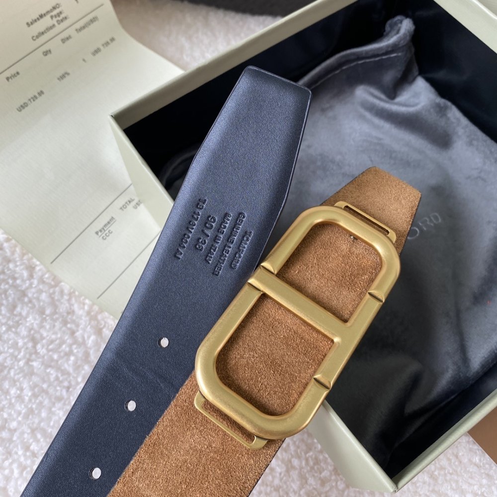 Ремінь шкіряний 40 мм фото 4