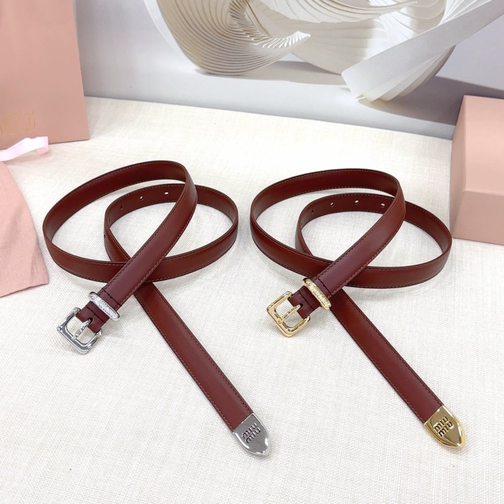 Ремень кожаный 20 мм фото 3