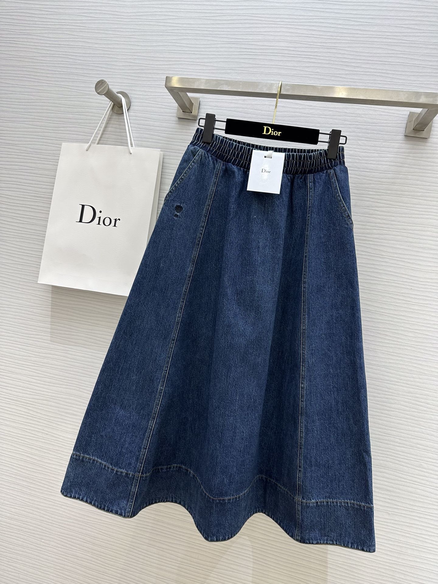 Skirt denim