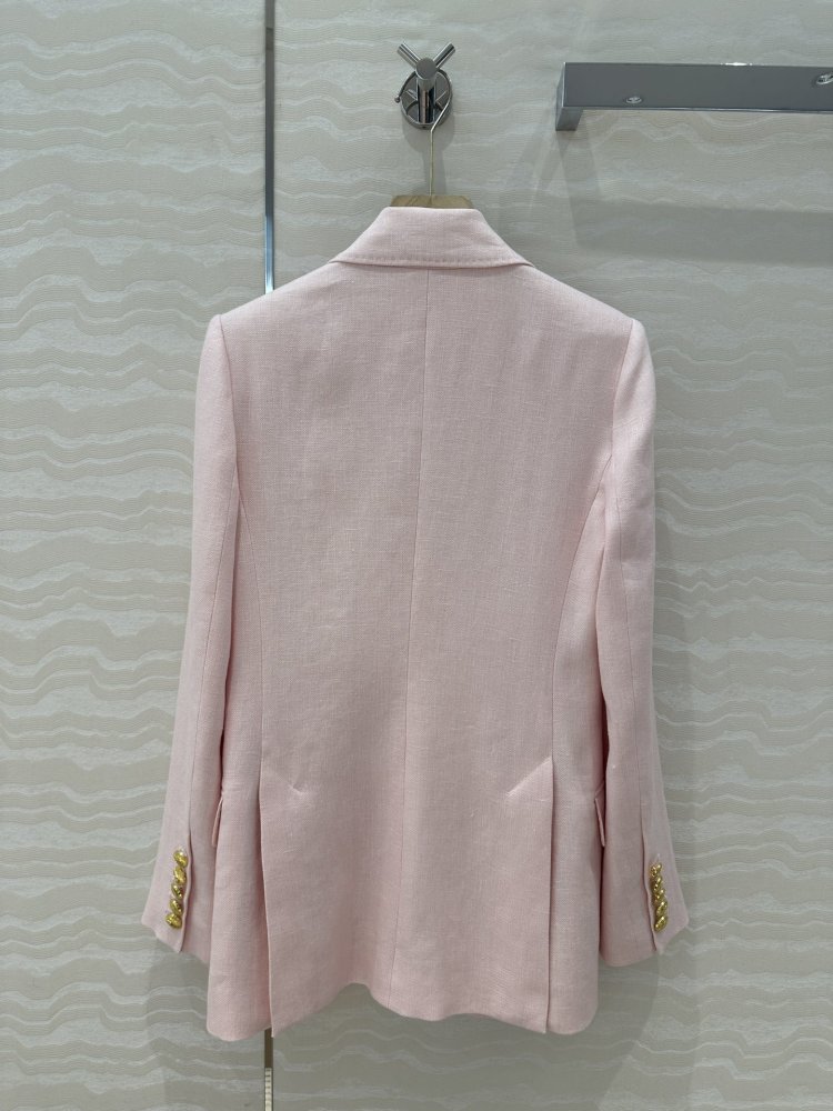 Пиджак льняной женский фото 9