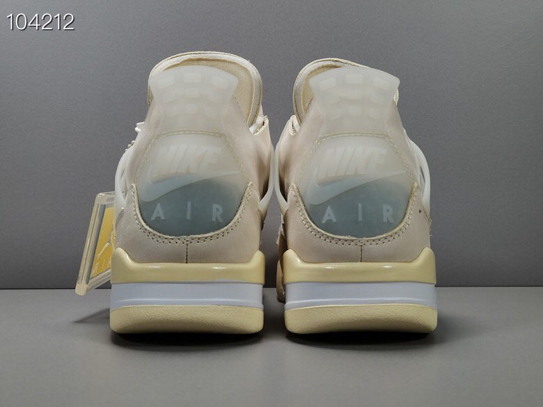 Кроссовки Off-White x Air Jordan 4 фото 4