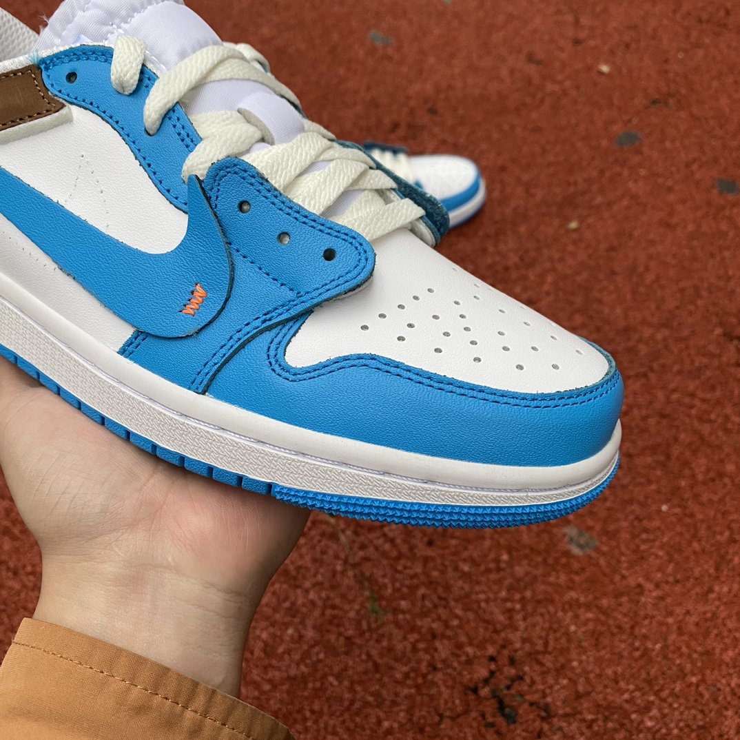 Кросівки Air Jordan 1 Retro High Off-White University Blue AQ0818-148 фото 8